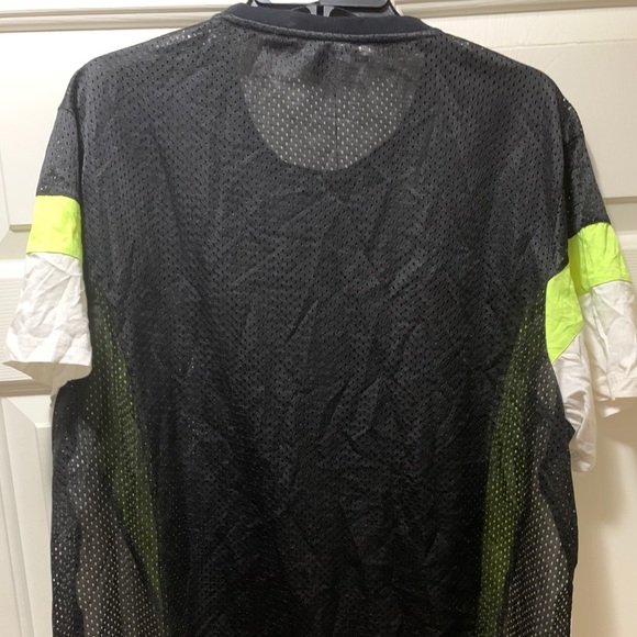 INC Pieced Colorblocked Mesh Shirt - Picture 5 of 5